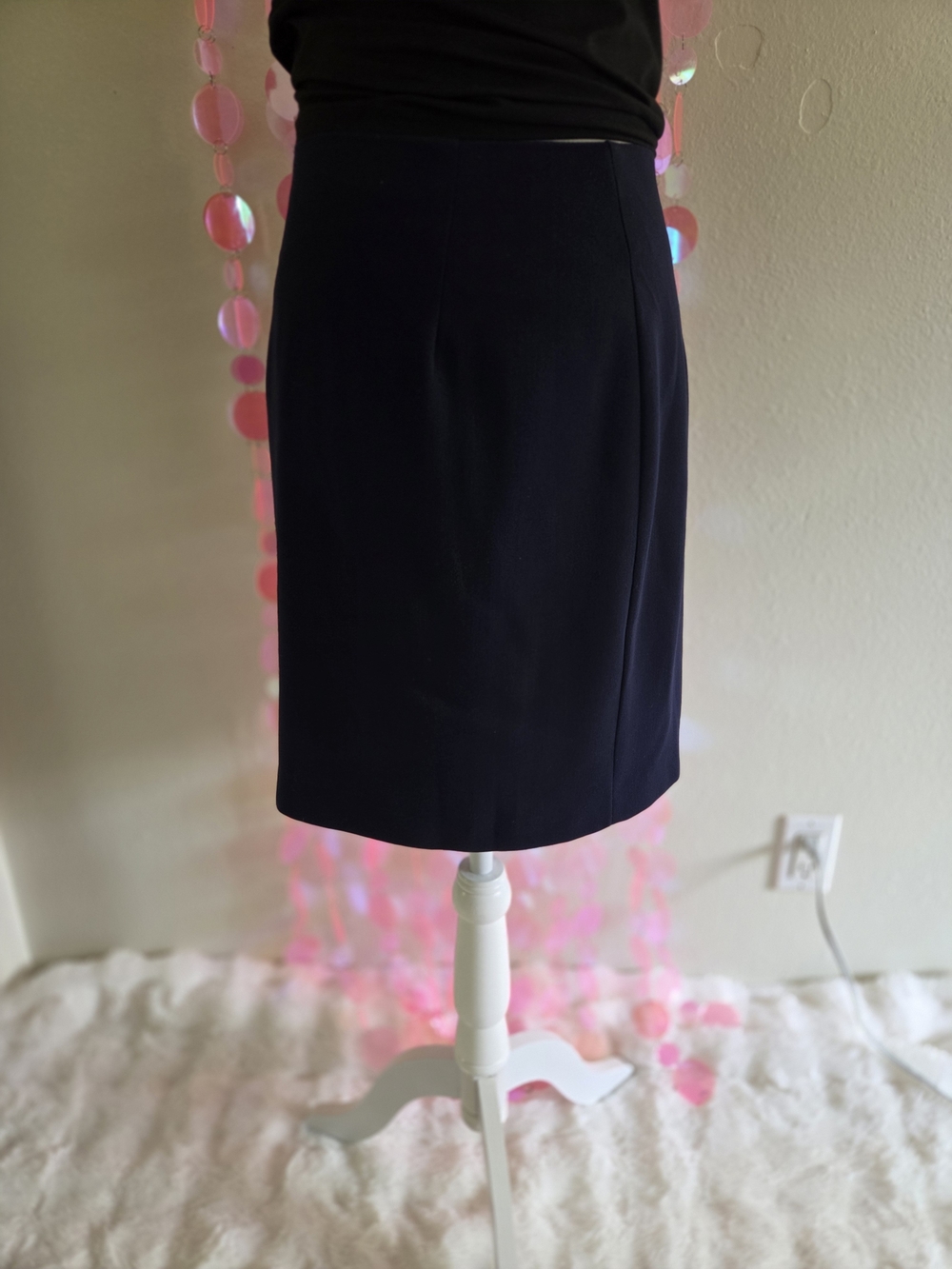 Women’s Navy Pencil Skirt - Sleek Office Staple